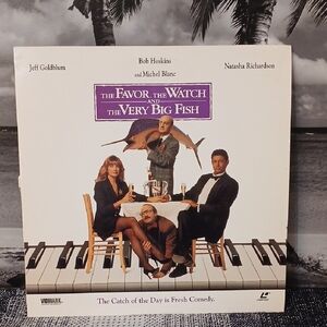 The Favor The Watch And The Very Big Fish Laser Disc